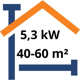 40 - 60 m2